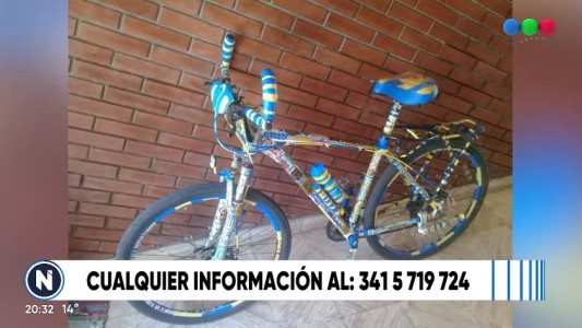 Le robaron una bicicleta con valor sentimental y pide que se la devuelvan