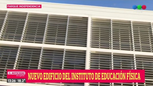 Inauguraron el nuevo edificio del Isef N°11 en el Parque Independencia