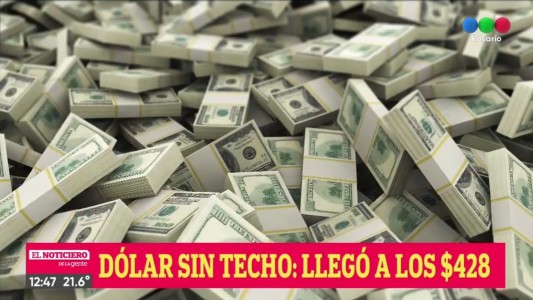 El dólar blue sigue imparable: se llegó a vender a $428