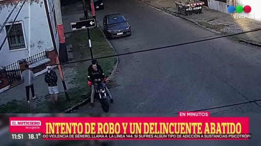 Le robaron la moto, le dispararon a la cabeza y se salvó de milagro