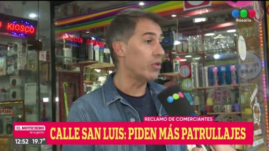 Preocupación por la ola de robos a comercios del centro