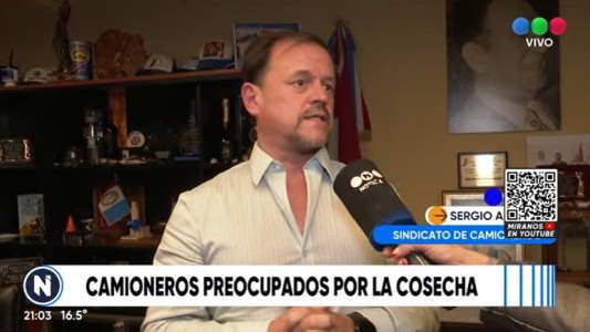 Preocupación de camioneros por la escasez de viajes a raíz de la baja cosecha