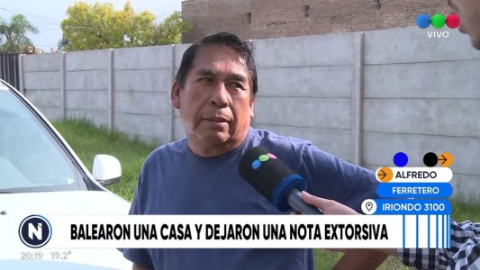 Balearon la casa de la hija de un ferretero que días atrás fue asaltado