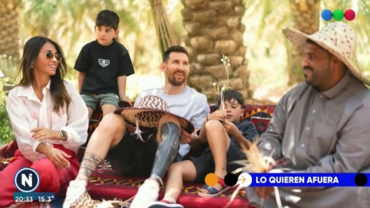 Dura sanción del PSG a Messi por su viaje a Arabia Saudita