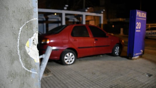 Balearon la comisaría 20 y dejaron una nota con una amenaza