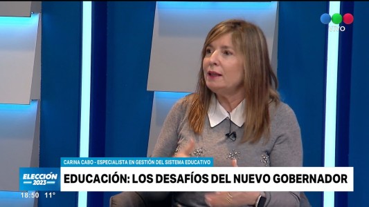 Carina Cabo: “El Gobernador entrante debe ocuparse de la capacitación de los docentes”