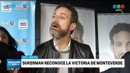 Roberto Sukerman: “Los votos son contundentes a la hora de contarlos tanto para ganar como para perder”