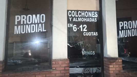 Delincuentes intentaron asaltar una colchonería en pleno centro de Rosario