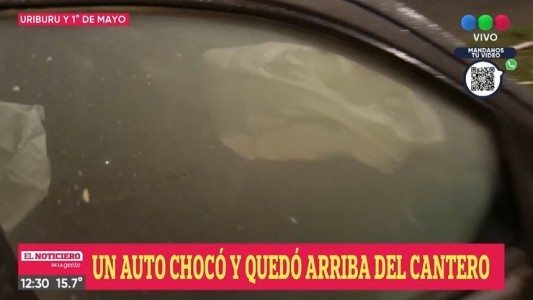 Violento choque en zona sur