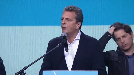 Massa: "El escenario político argentino quedó dividido en tercios"