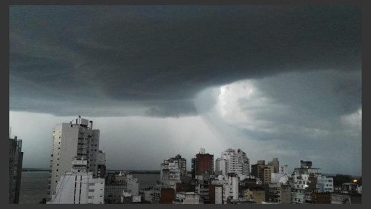 Continúa  el alerta amarillo por tormentas fuertes y posibles caída de granizo