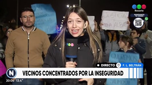 Marcha de vecinos tras salvaje golpiza a una abuela para robarle