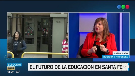 Carina Cabo: "Es necesario que el Estado se encargue de capacitar a los docentes"