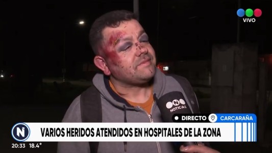 Viento, tierra y desastre vial: "Pasamos el peaje y no nos dijeron nada"