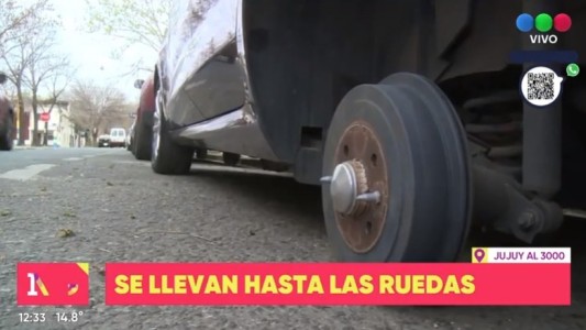 Volvieron los "roba ruedas" en la zona de Pichincha