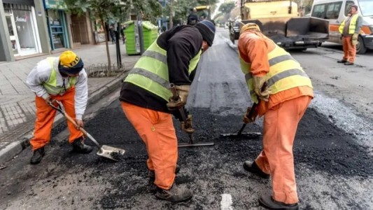 Varios cortes por obras en el centro de Rosario