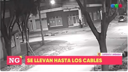 En menos de una cuadra robaron cables, picaportes y bocas de tormentas en el barrio San Francisquito