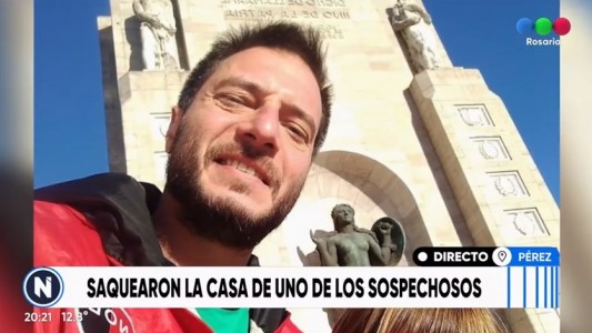 Saquearon la casa de uno de los docentes prófugos por el crimen de la hincha de Central