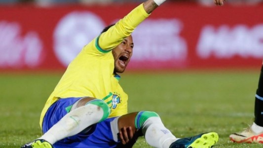 Preocupación en Brasil: Neymar salió llorando por una lesión ante Uruguay