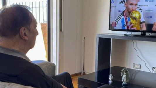 La revelación del hermano de Carlos Bilardo: "Cuando Messi hace un gol, se ríe y dice ´qué bien juega este´"