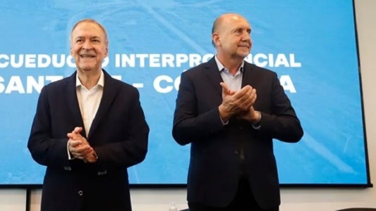 Perotti y Schiaretti firman financiamiento para nuevo tramo del Acueducto Santa Fe-Córdoba