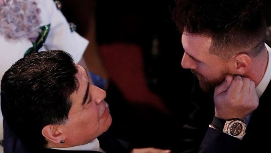 La emotiva dedicatoria de Lionel Messi a Diego Maradona en el día de su cumpleaños