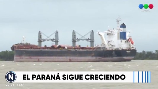 Alertan que pueden producirse inundaciones por la crecida del río Paraná