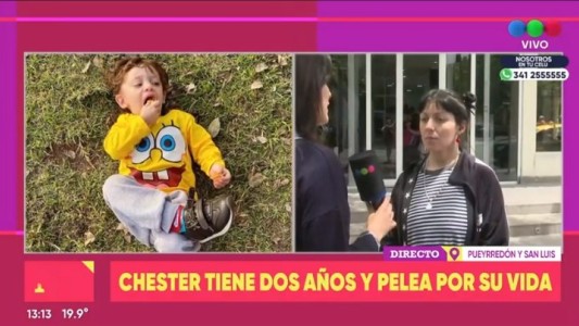 Piden cadena de oración por Chester, el nene de dos años que pela por su vida