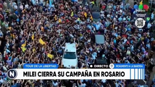 Milei en Rosario a cinco días del balotaje: "Tenemos que elegir entre populismo o república"