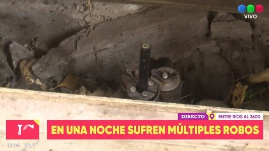 Robo de caños y medidores de gas que pueden causar una tragedia