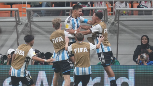 Argentina goleó a Brasil y es semifinalista del Mundial Sub-17