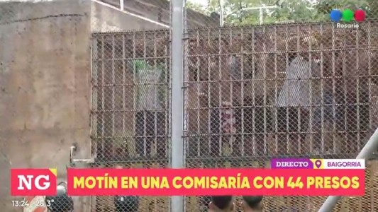 Motín controlado en la comisaría de Baigorria