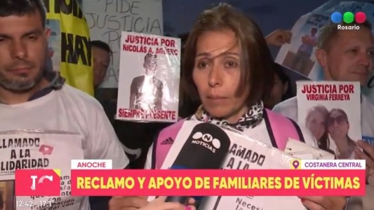 Familiares de víctimas de inseguridad se reunieron en el Parque de las Colectividades para pedir Justicia