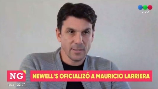 Newell's confirmó a Mauricio Larriera como nuevo DT