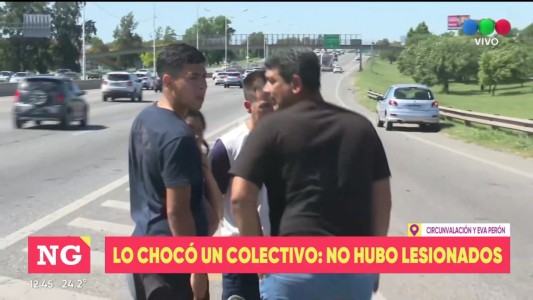 Fuerte choque de un jugador de la reserva de Rosario Central