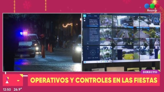 Operativo especial por las fiestas en varios puntos de la ciudad