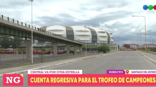 Todo preparado para la Gran Final, Central enfrenta a River a las 21