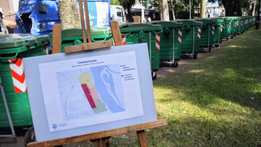 Se presentaron 240 contenedores y 4 camiones recolectores de residuos para la zona norte