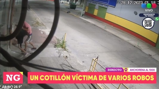 Robaron otra vez el cotillón de Anchorena al 1000