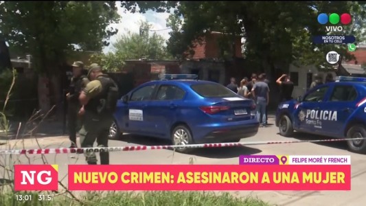 Asesinaron a una mujer a plena luz del día en Felipe Moré y French