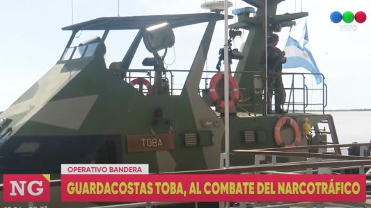 Llegó Toba, un barco para combatir el narcotráfico