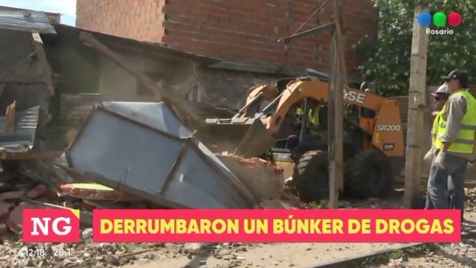 Narcomenudeo: El gobierno derrumba un búnker