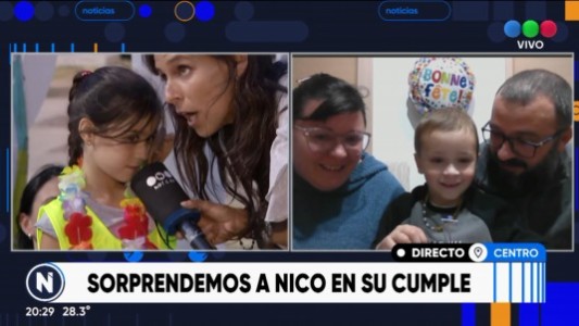 Nico cumple años y queremos sorprenderlo