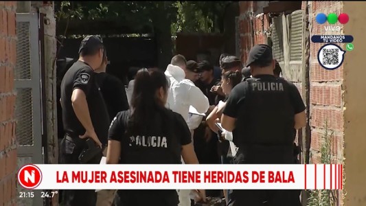 El resultado preliminar de la autopsia a la mujer asesinada en barrio Tablada, reveló que tenía heridas de bala