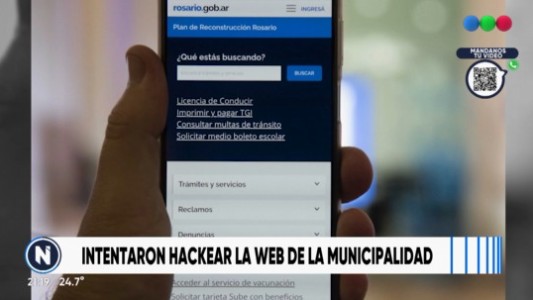 Intentaron hackear la web de la Municipalidad