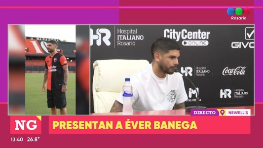 Newell´s presentó a Éver Banega
