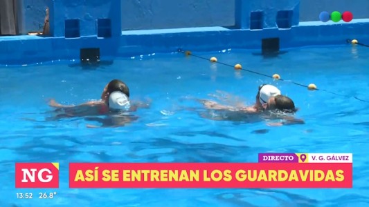 Guardavidas: ¿Cómo es su entrenamiento?