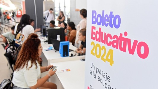 Boleto Educativo 2024: Ya hay 45 mil inscriptos