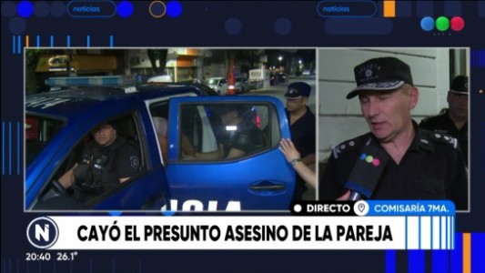 Trasladan el ex prefecto sindicado como autor del doble crimen