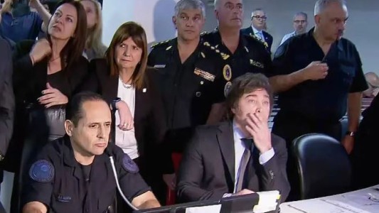 Bullrich analizó con Milei el operativo por el paro de la CGT: "Se alcanzaron los logros en orden y seguridad"